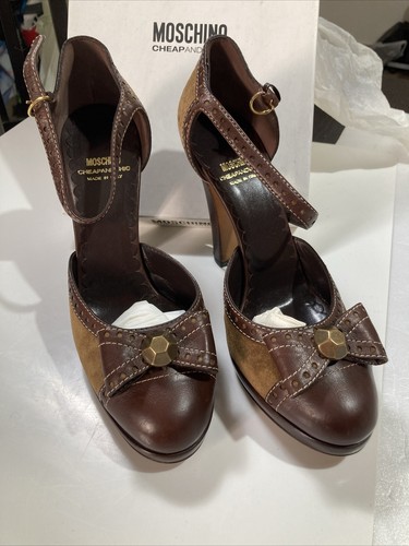 Moschino scarpa donna bicolore - donna,