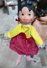 Bambola pupazzo Heidi anni 70 plush dolls manga anime cartoni animazione vintage