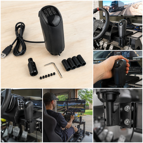 Manopola cambio usb - usb, simulatore