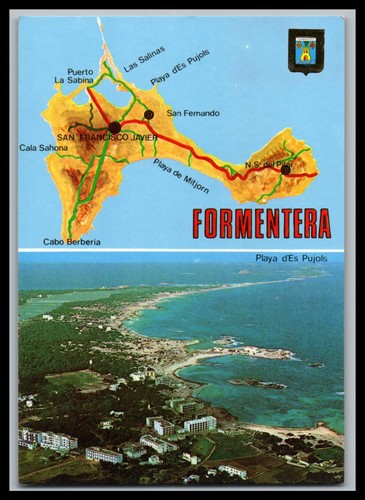 Cartolina formentera spagna - -,
