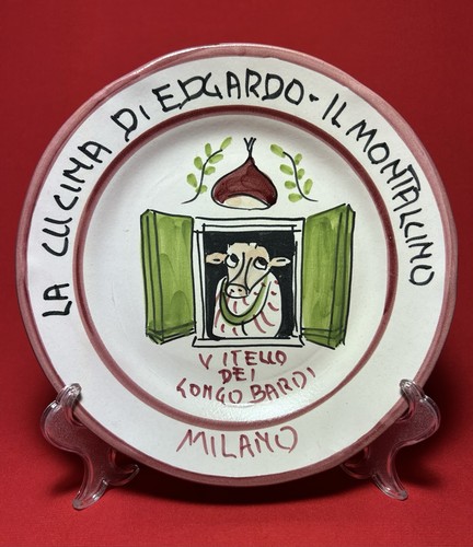 Piatto buon ricordo - ricordo, 1987