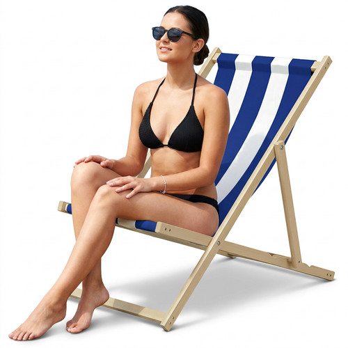 Sdraio legno spiaggia - in,