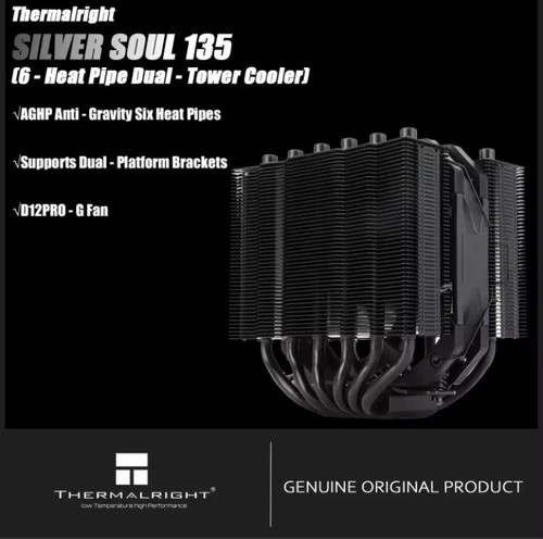 Thermalright silver soul - silver, 135