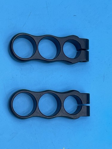 Coppia morsetti manubrio moto - coppia,
