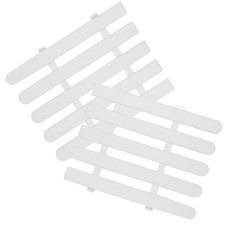 2 Pcs Steccato in Plastica Per