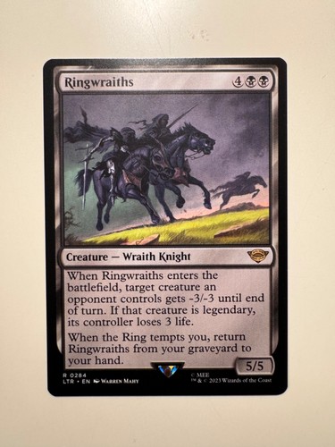 Magic mtg ringwraiths - mtg, •
