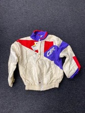 Giacca Paddock Moto Vintage Topshot CBR Honda Bianco/Rosso/Viola - XL