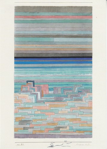 Cartolina paul klee città - paul,