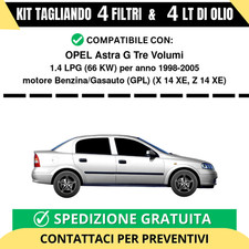 Tagliando per OPEL Astra G Tre