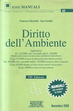 N4 - DIRITTO ALL'AMBIENTE - Marchello / Serafini - Manuali Simone 2008