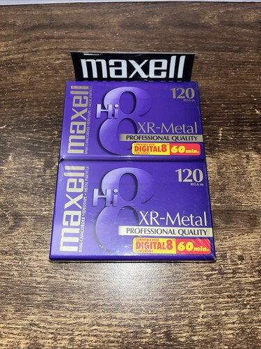 Maxell hi8 metal 120 - xr-metal,