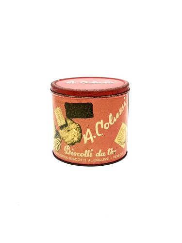 Barattolo latta vintage - latta,