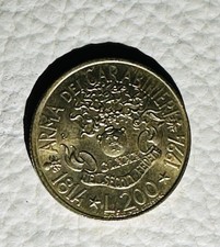 200 LIRE - 180° ANNIVERSARIO
