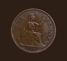 * * Gran Bretagna 1 Penny 1937
