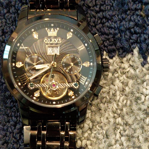 Olevs orologio uomo automatico - olevs,