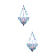  2 Pezzi Lampadario Pendente