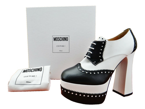 Moschino tacco alto lacci