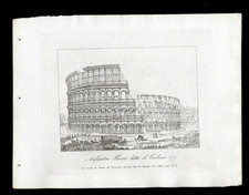 IL COLOSSEO , ROMA,  DAL VERO