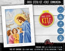 Kit punto croce contato prima