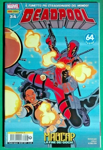 Fumetto marvel deadpool - deadpool,