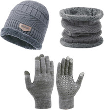 Berretto Beanie Set Di Guanti