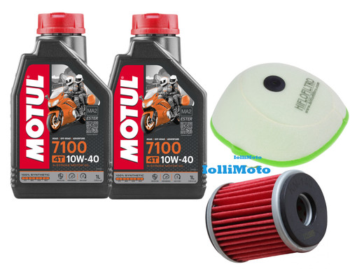 Kit tagliando olio motul 7100 - kit,