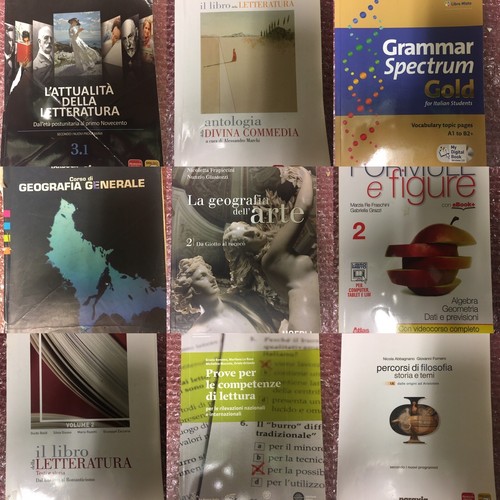 Libri testo vari titoli - di, (