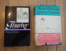 Lot of 2 James Thurber books -