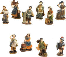 Set 10 Figurine Personaggi per