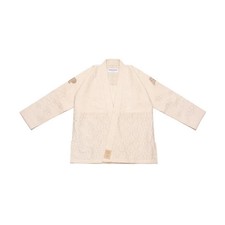 Albino e Preto BJJ Gi lotto 72 Satori uniforme jiu-jitsu non sbiancata 450 GSM