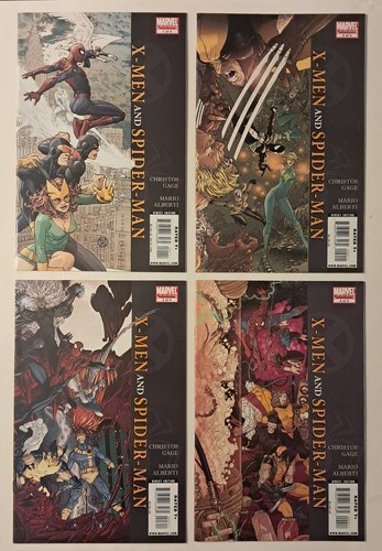 Men spider man - e, #1-4