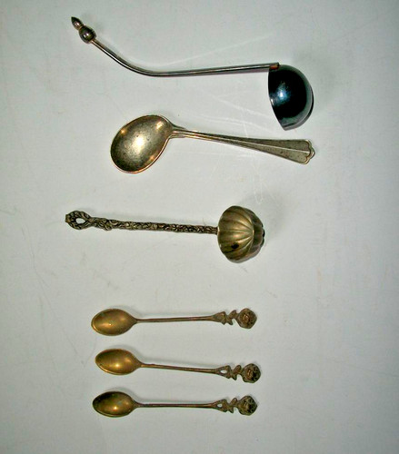 Antico set posate cucchiaini - posate,