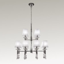 Lampadario due piani design