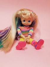 IRIDELLA RAINBOW BRITE HALLMARK BAMBOLA DOLL 1996 CAPELLI COLORATI CM. 22