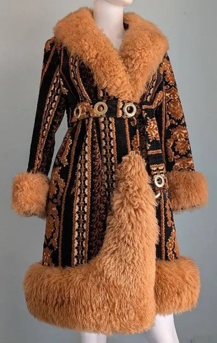 Cappotto arazzo country - **cappotto,