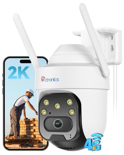 Ctronics lte telecamera - ctronics, 2k
