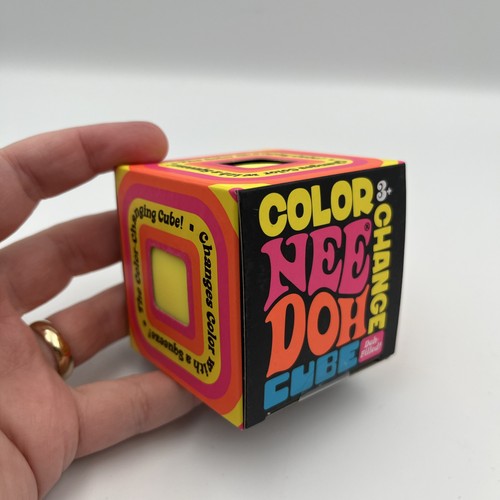 Needoh color change cube - needoh, cube,