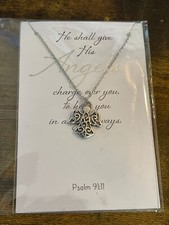 Collana Angelo con Salmo 91:11