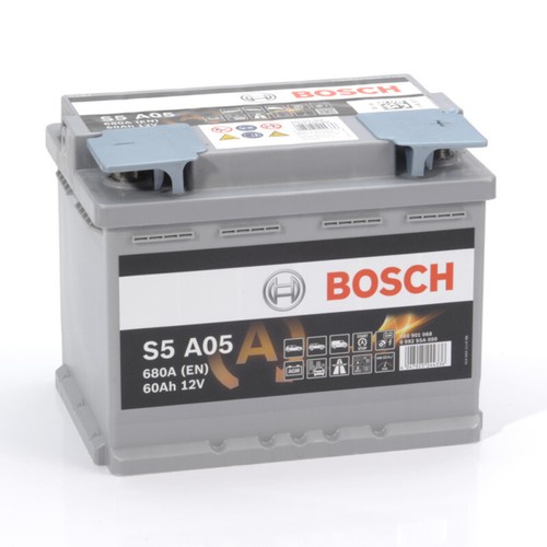 Batteria bosch agm s5a05 12v - bosch,