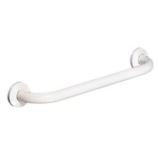 Corrimano maniglione sostegno orizzontale bianco per disabili mm 1200 - 120 cm