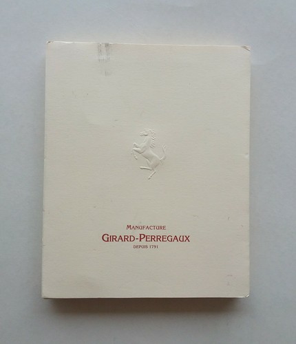 Girard perregaux guarantee - girard,