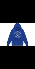 OVO Collegiate Pullover Felpa con Cappuccio, Blu Royal, Adulto Taglia S