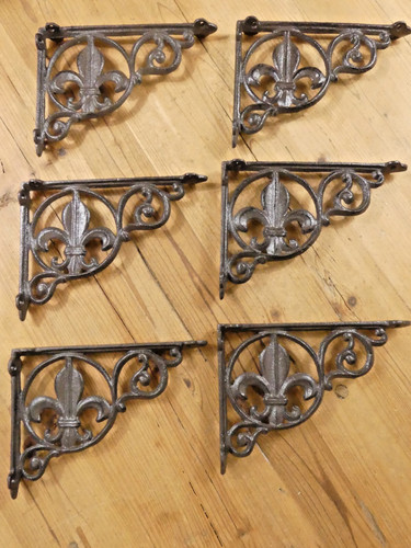 Staffe mensola fleur lis - staffe,