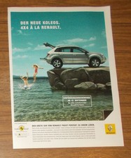 Rara Pubblicità RENAULT