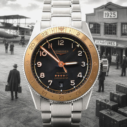 Longines sprit zulu time - longines,