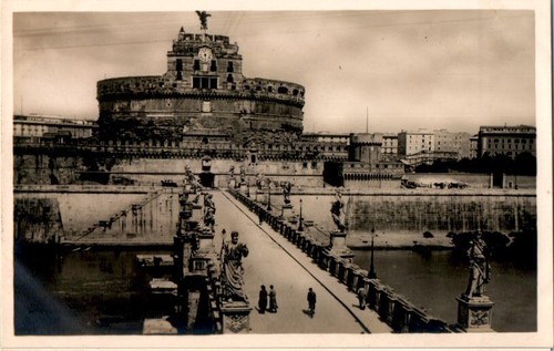 Roma ponte elio castel - ponte,