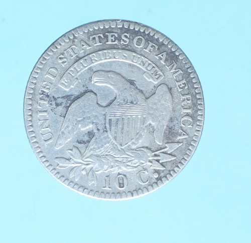 America dime 1820 - america, cap