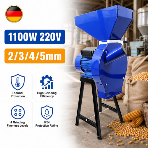 Macina cereali elettrico 1100w - cereali,