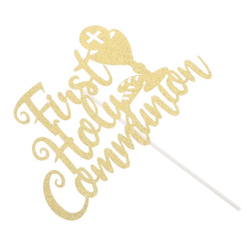 Cake topper prima comunione - ,