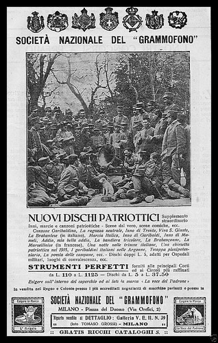 Pubblicita 1915 voce del - 1915,